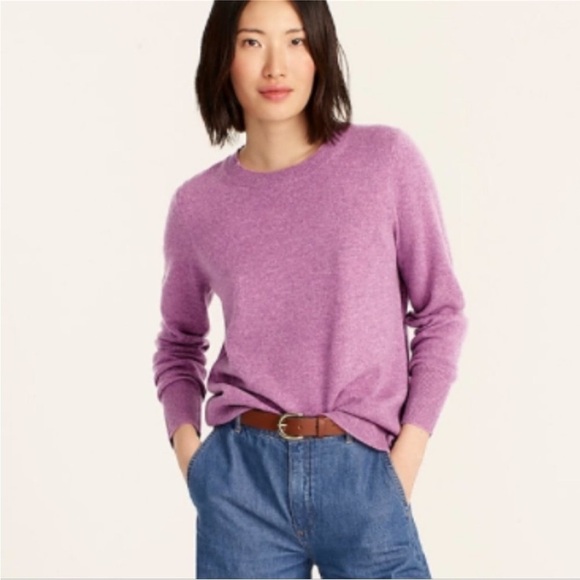 J. Crew Cashmere Classic-fit Crewneck Sweater - Picture 2 of 8
